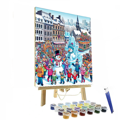 Carnaval De Quebec Painting By Numbers Kit