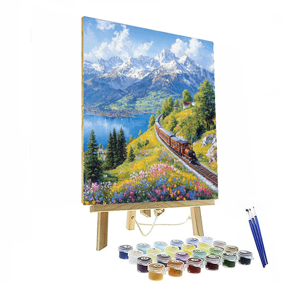 Mount Rigi - Lucerne Paint By Numbers Kits