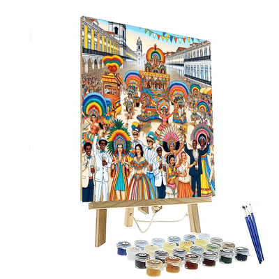 Lisbon Carnival - Portugal Numbered Painting Kits