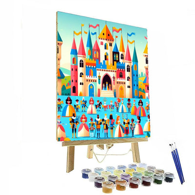 Royal Castle Celebration Paint By Color