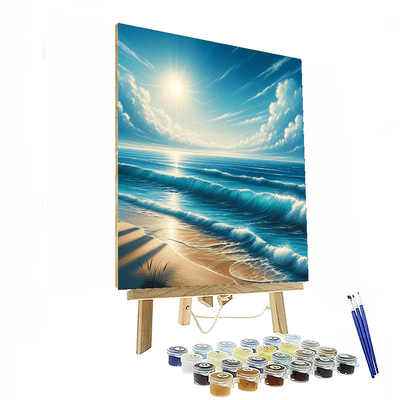 Ocean's Melody Serenity Paint By Number