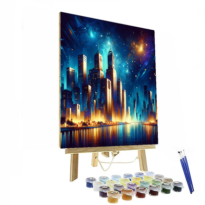 Captivating Night City Paint By Color