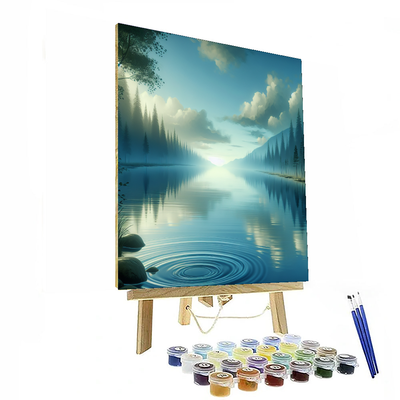 Peaceful Waters Painting Number Kit