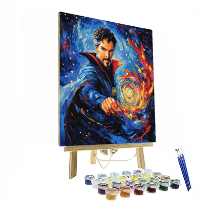 Benedict Cumberbatch: Weaving The Mystic Spells Of Doctor Strange Painting By Numbers Kit