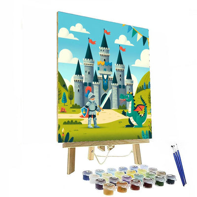 Castle Adventure DIY Paint By Numbers