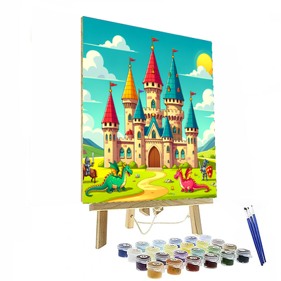 Epic Adventure Castle Paint By Color