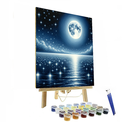 Dreamy Stargazing Night Numbered Painting Kits