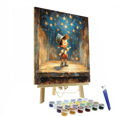 Pinocchio's Puppeteer Dream - Disney Inspired Paint By Number