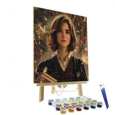 Emma Watson: Enchanting Minds With Hermione's Wisdom Painting Number Kit