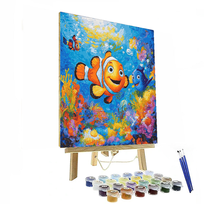 Finding Nemo's Reef Adventure - Disney Inspired Numbered Painting Kits