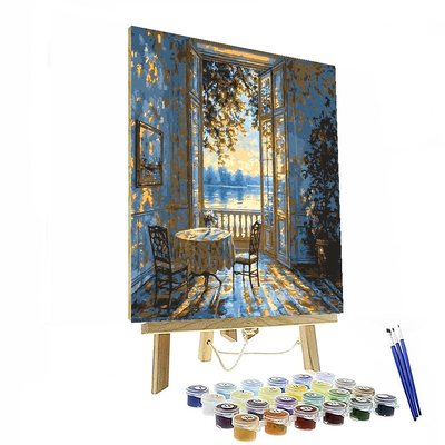 Johannes Vermeer Inspired Historical Elegance  Numbered Painting Kits