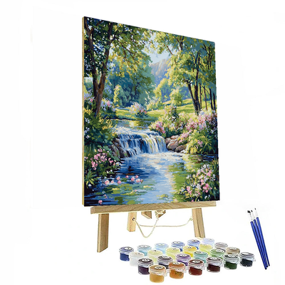 John Constable Inspired Gentle Streams  DIY Paint By Numbers