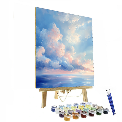 J.M.W. Turner Inspired Ethereal Cloudscape  Painting By Numbers Kit