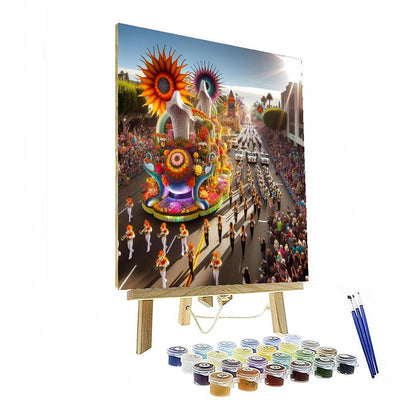 The Rose Parade - Usa Paint By Numbers Art