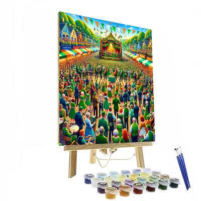 Shamrock Fest - Usa Numbered Painting Kits