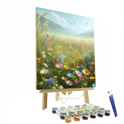 Gentle Spring Meadow Painting By Numbers Kit