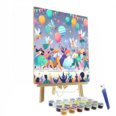 Enchanted Fairy Parade Paint By Numbers