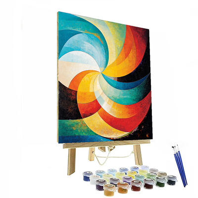 Wassily Kandinsky Inspired Classic Elements  Paint By Numbers Kits