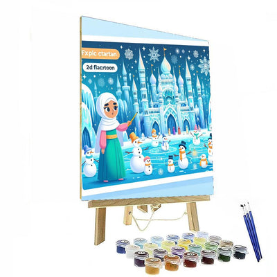 Enchanted Ice Palace Paint By Color