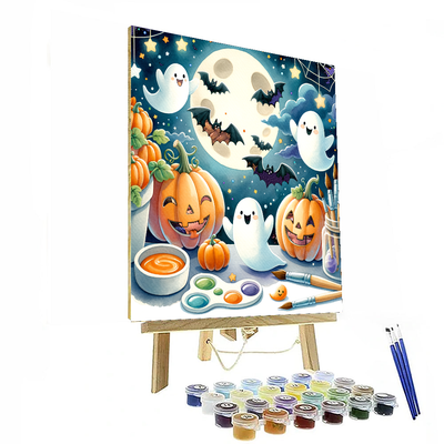 Spooky Halloween Fun Paint By Color