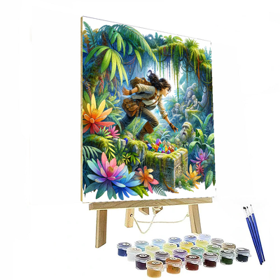 Adventurous Explorer’s Quest Painting Number Kit