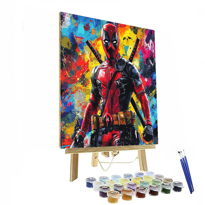 Ryan Reynolds: The Witty Heartthrob Of Deadpool Paint By Numbers