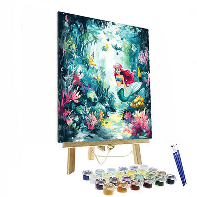 The Little Mermaid Undersea Kingdom - Disney Inspired Paint By Numbers