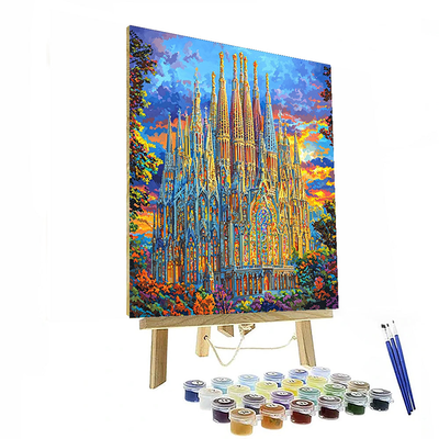 La Sagrada Familia - Spain Number Painting