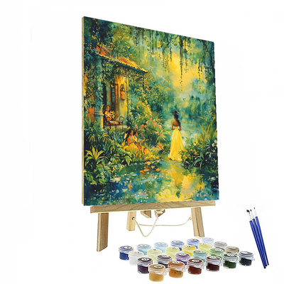 The Princess And The Frog's Bayou Dreams - Disney Inspired Paint By Numbers Kits