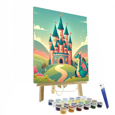 Magical Castles DIY Paint By Numbers