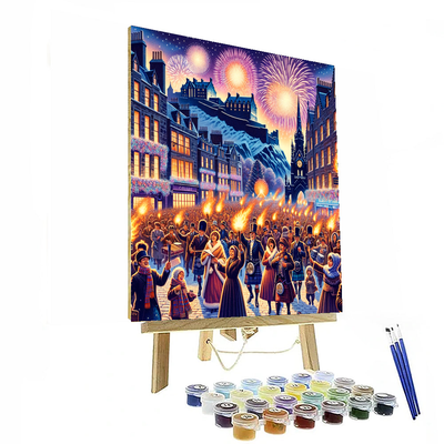 Hogmanay - Edinburgh Paint By Number