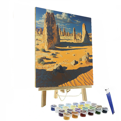 Pinnacles Desert - Australia Numbered Painting Kits