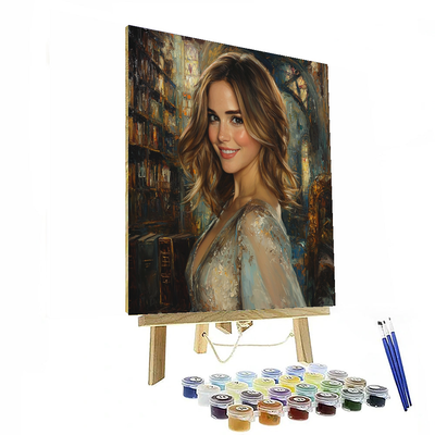 Emma Watson: Enchanting The World Beyond Hogwarts Painting By Numbers Kit