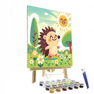 Exploring Hedgehog Numbered Painting Kits