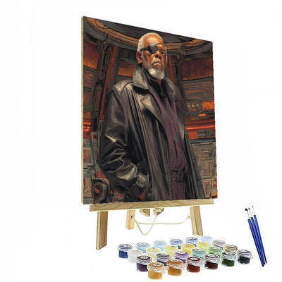 Samuel L. Jackson: Assembling The Fury Of Cinema Painting By Numbers Kit