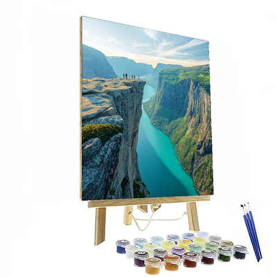 Trolltunga Numbered Painting Kits