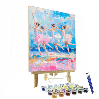 Edgar Degas Inspired Dancers In Motion  Painting By Numbers Kit