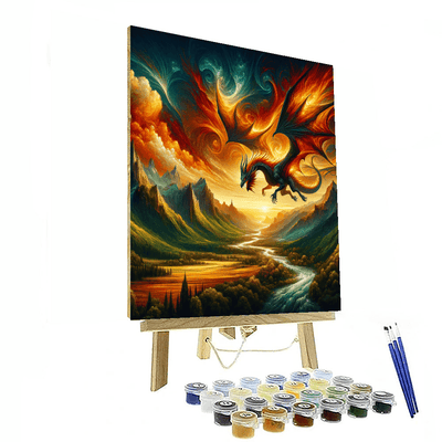 Dragon Adventure Paint By Color