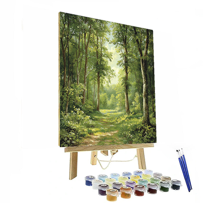 John Constable Inspired Verdant Tranquility  DIY Paint By Numbers