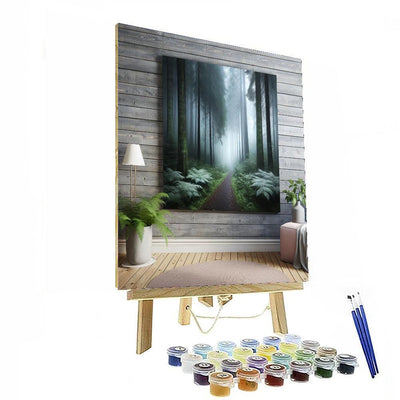 Enigmatic Forest Pathway Paint By Numbers Kits