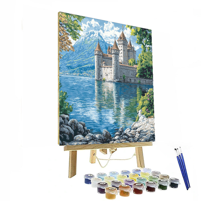 Chillon Castle - Montreux Numbered Painting Kits