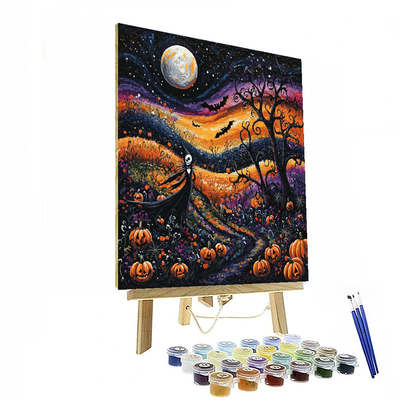 Jack Skellington's Spooky Night - Disney Inspired Numbered Painting Kits