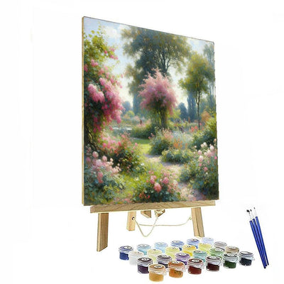 Monet's Garden Serenity Paint By Numbers Art