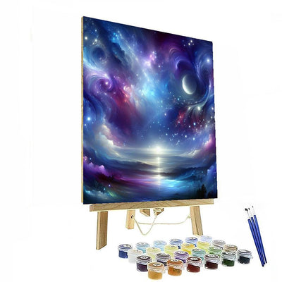 Enchanted Night Sky Painting By Numbers Kit