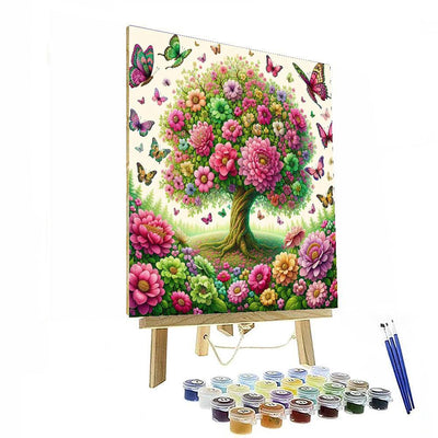 Enchanted Spring Blossoms Paint By Number