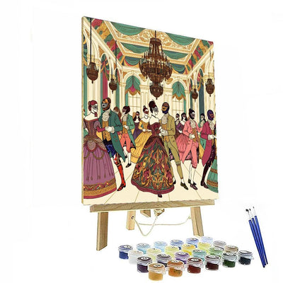 Royal Masquerade Ball Painting By Numbers Kit