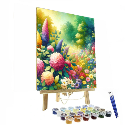 Blossom Delight Paint By Numbers Kits