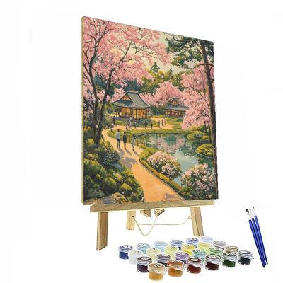 Shinjuku Gyoen National Garden Paint By Numbers Kits