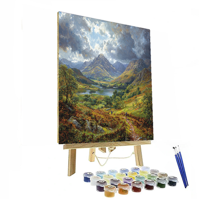 Scotland's Highlands Painting Number Kit