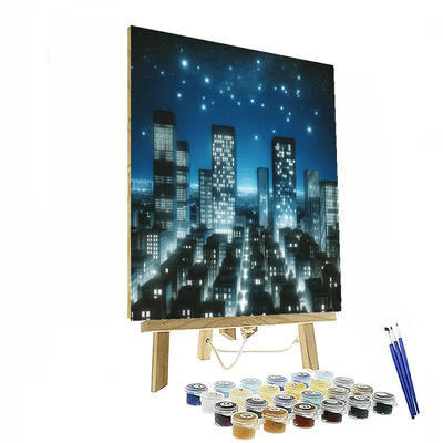 Nocturnal City Symphony Paint By Numbers